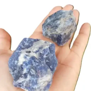 Sodalita con Cuarzo Natural – Cristal Decorativo y Energético