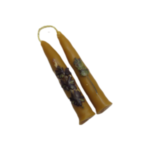 Vela de Cera de Abejas Natural – Aromática, Ecológica y de Larga Duración